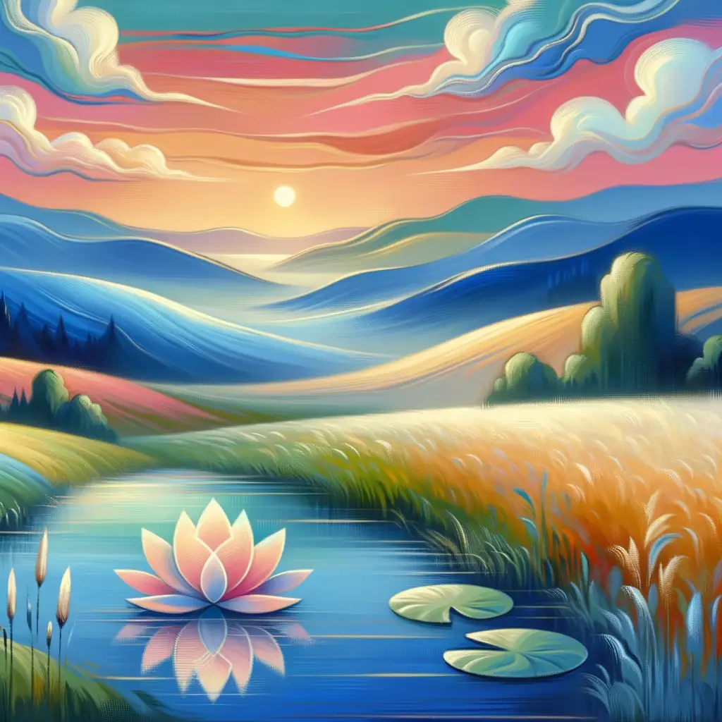 Whispers of Solace: Serenity in Dusk's Embrace