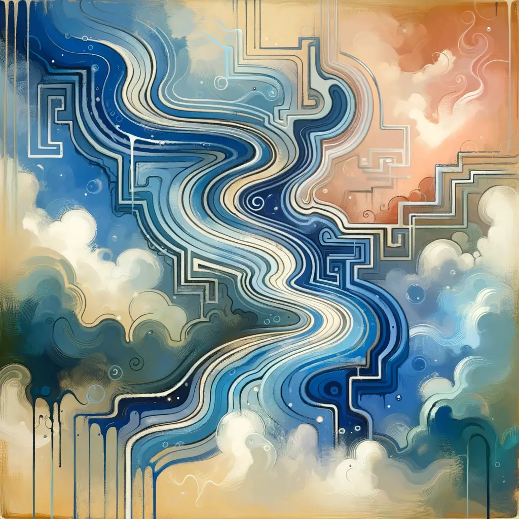 Whispers of the Labyrinthine Soul: A Serene Journey