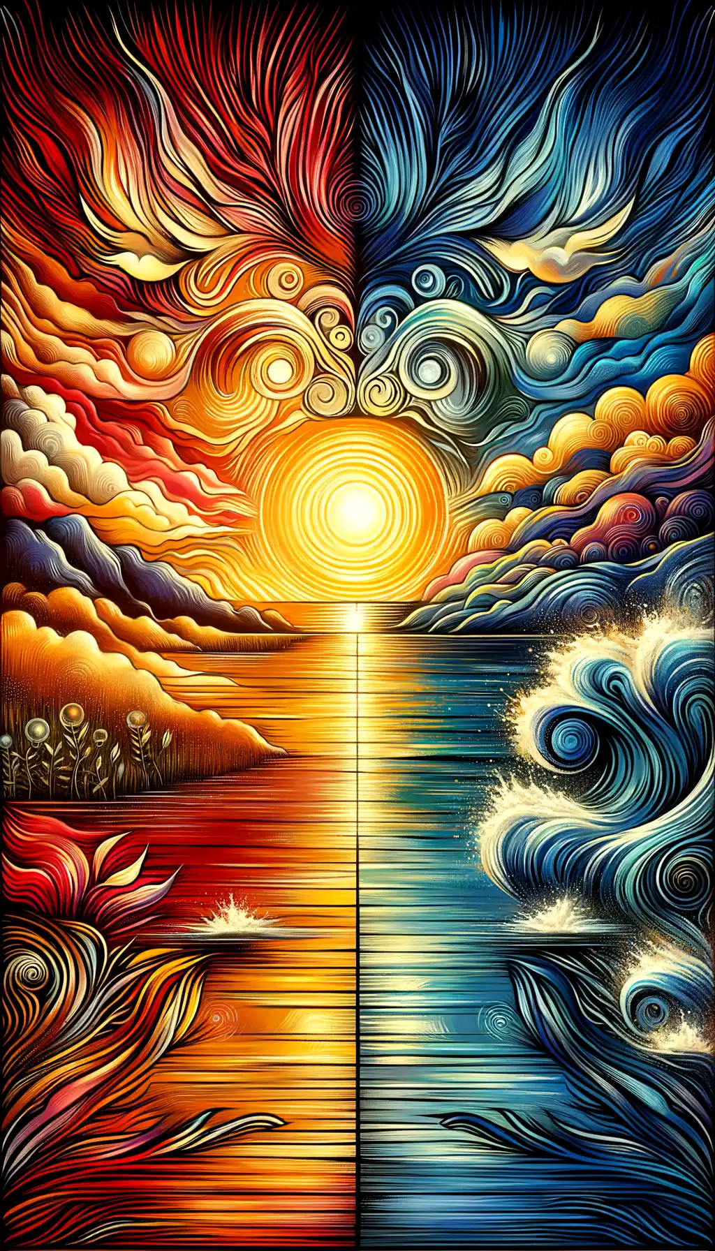 Aurora's Embrace: A Tide of Souls