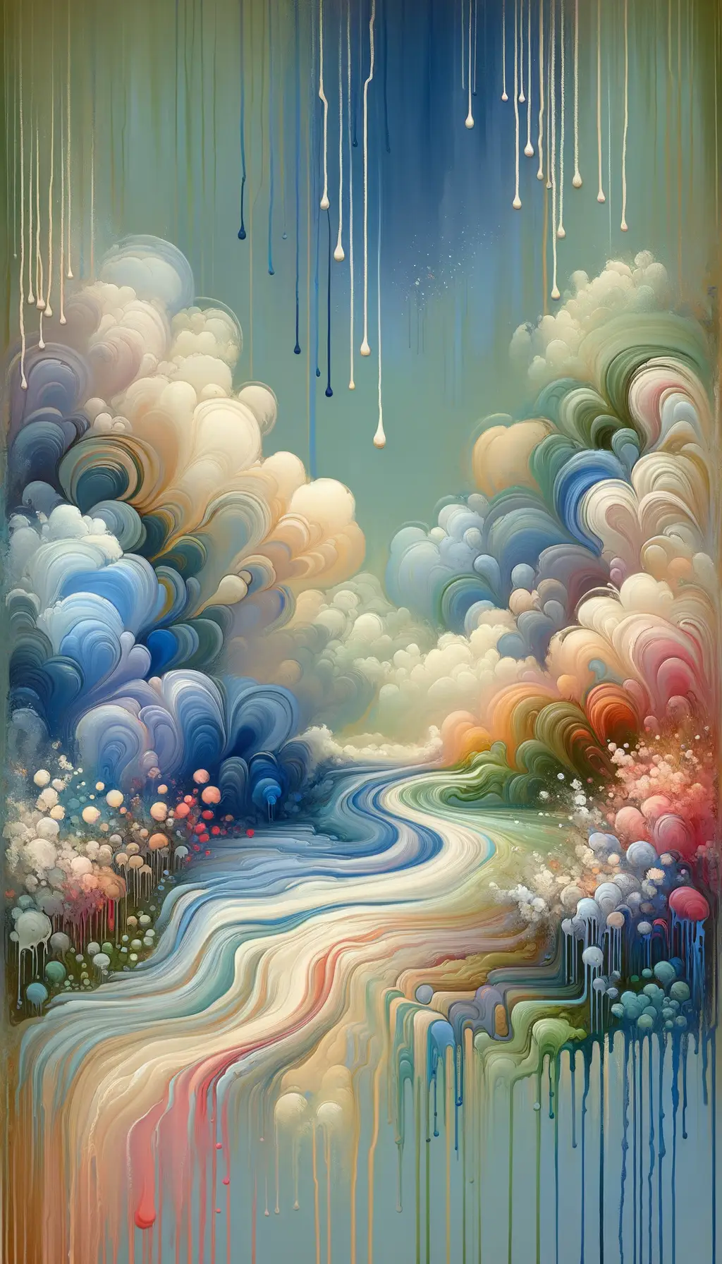Ripples of Self: A Garden's Bloom in Serene Therapy