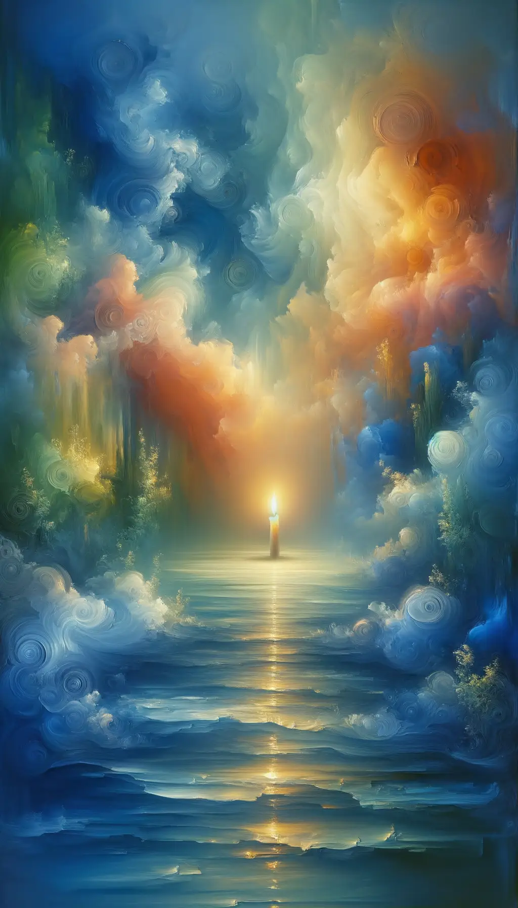Shores of Serenity: Illuminating the Peace Within