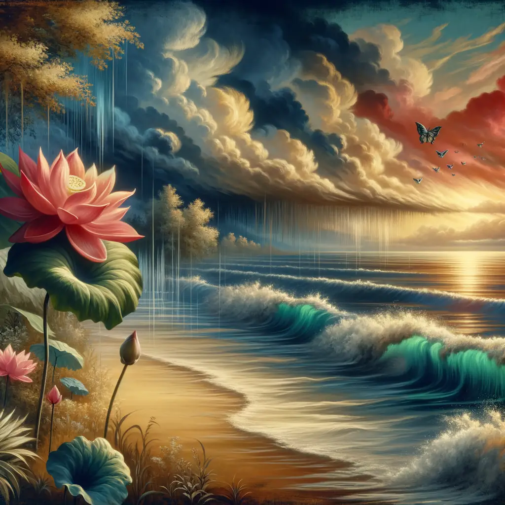 Lotus Whispers: Ebbing Shadows of Serene Therapy