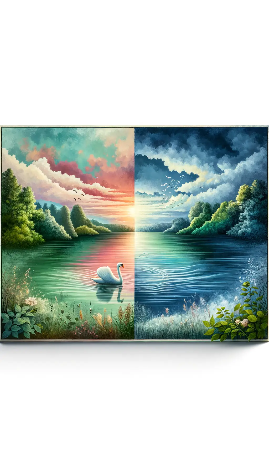 Serenade of the Swan: Ebb and Flow of Emotions