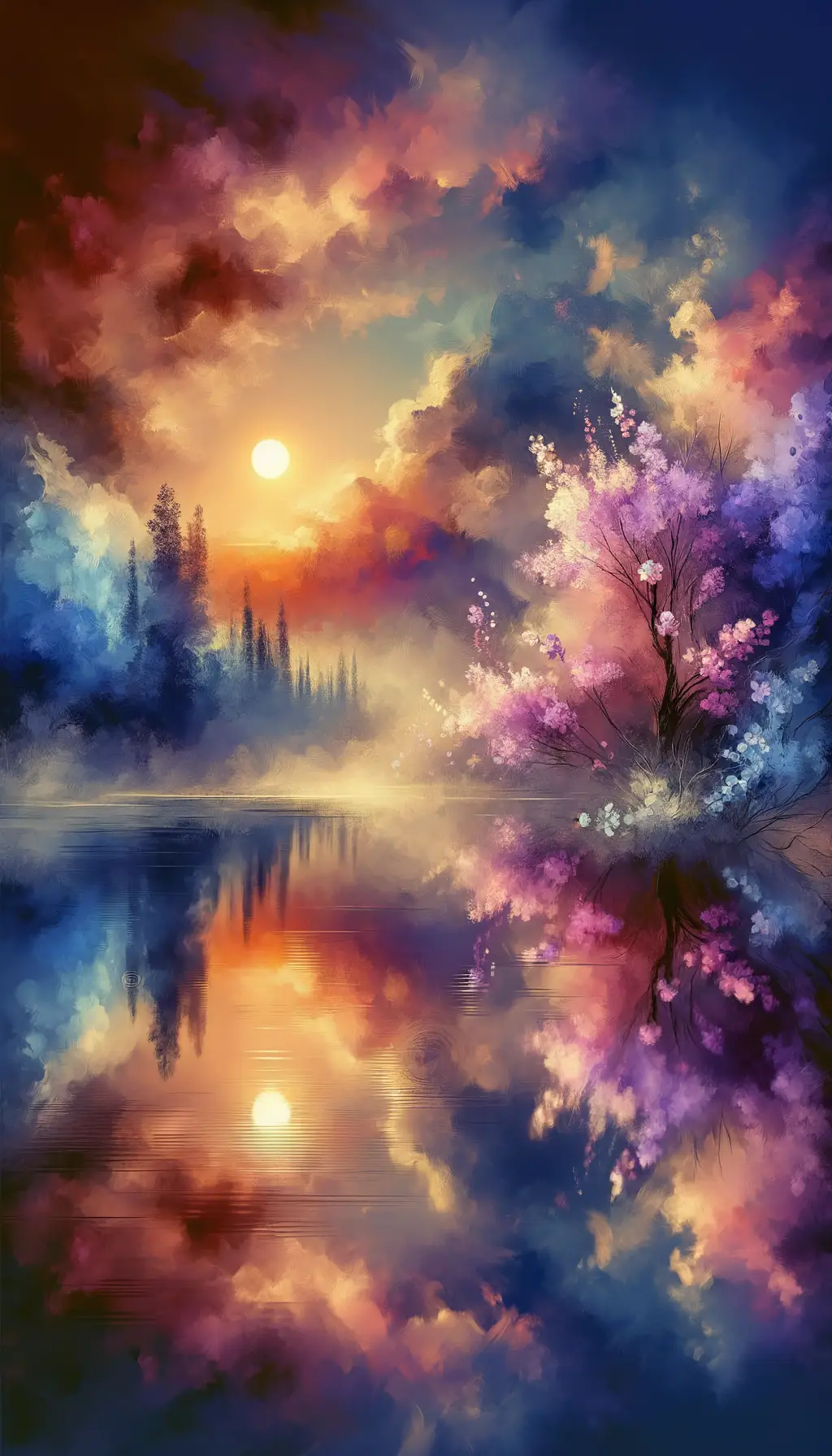 Serenity's Solace: Embracing Bipolar Echoes in Nature's Affirmation