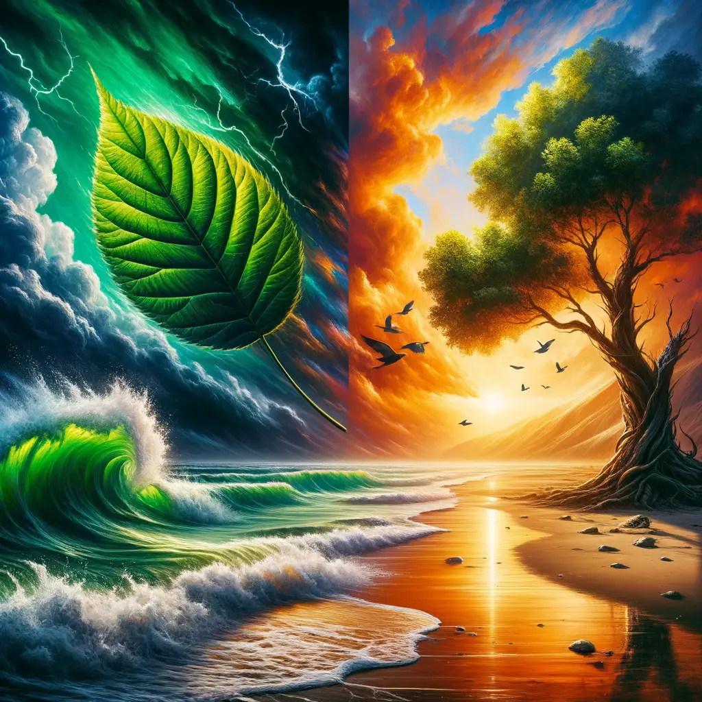 Whispers of Renewal: Resilience in Nature's Embrace
