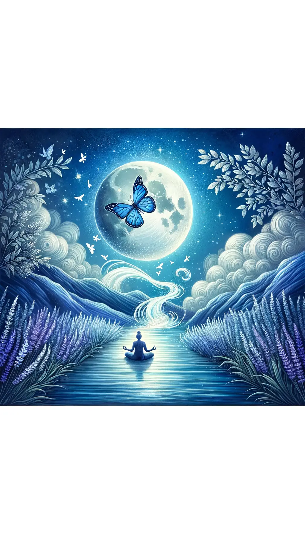 Moonlit Serenity: Essence of Healing