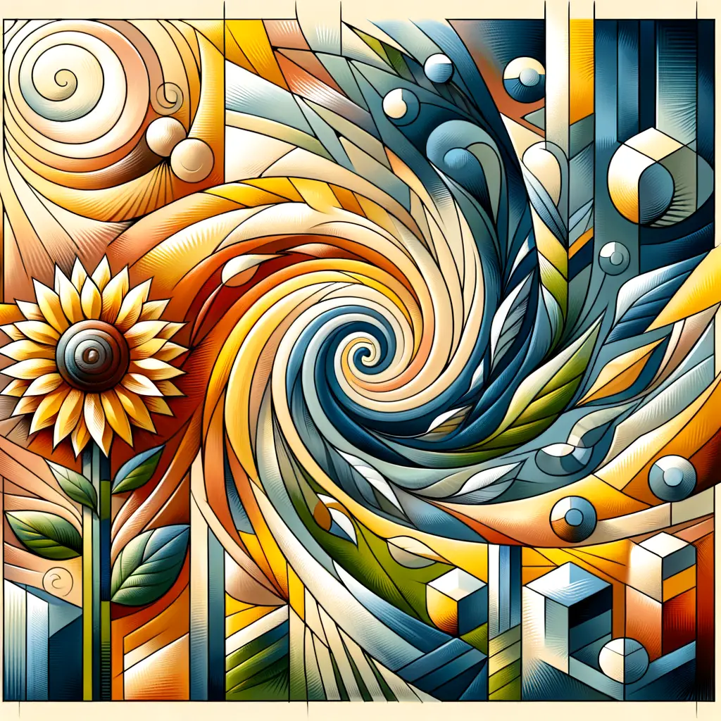 Garden of Spiraling Resilience: A Therapeutic Sunflower Symphony