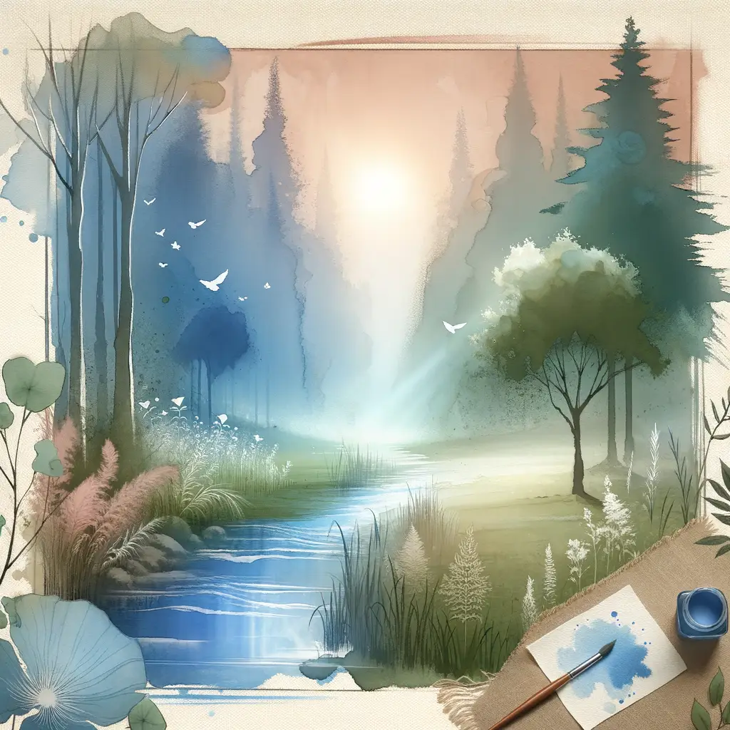 Whispers of Stillness: A Forest's Healing Heart