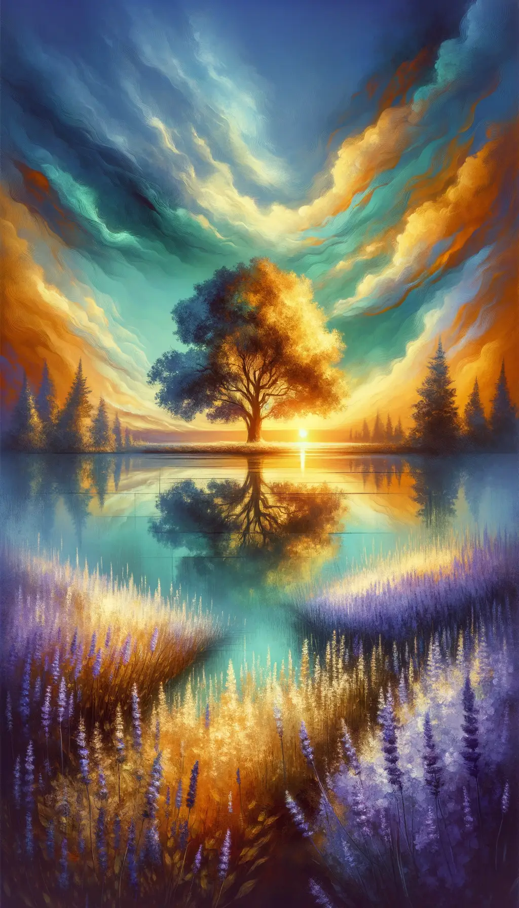 Whispers of Resilience: A Symphony of Tranquil Hope