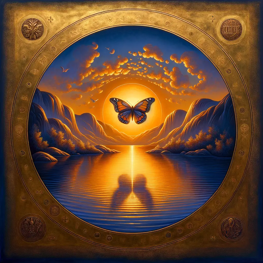 Whispers of Transformation: A Sunset's Embrace