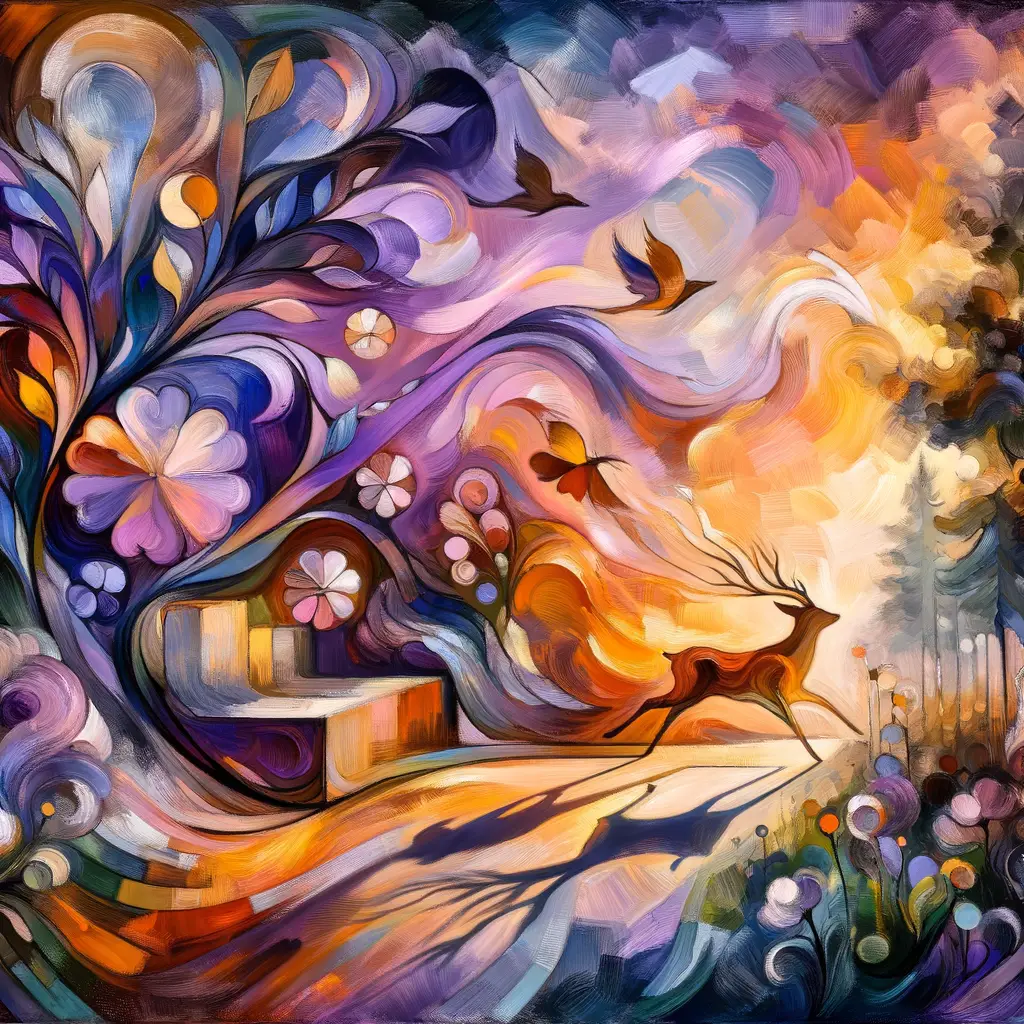 Whispers of Self: Euphoric Rebirth within Serene Chaos