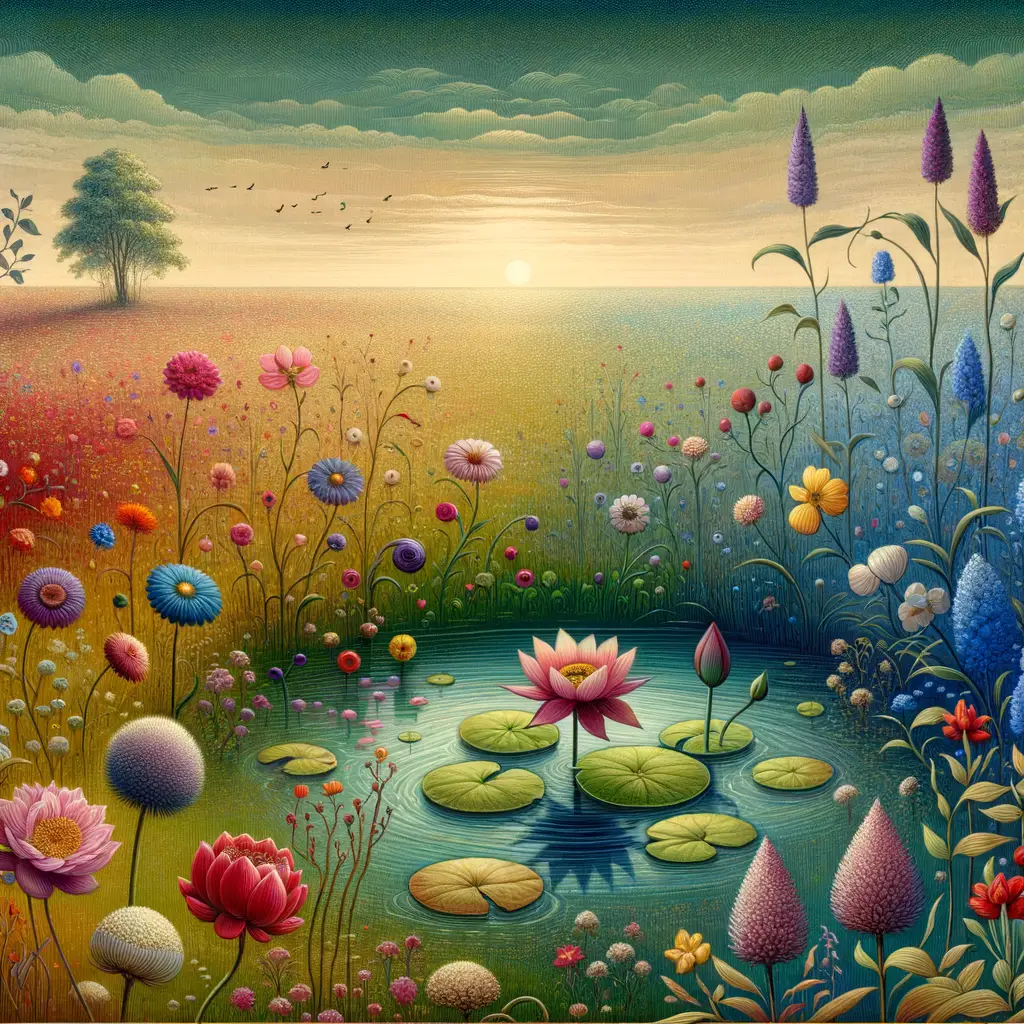 Whispers of the Soul: Blooms of Emotion in the Meadow