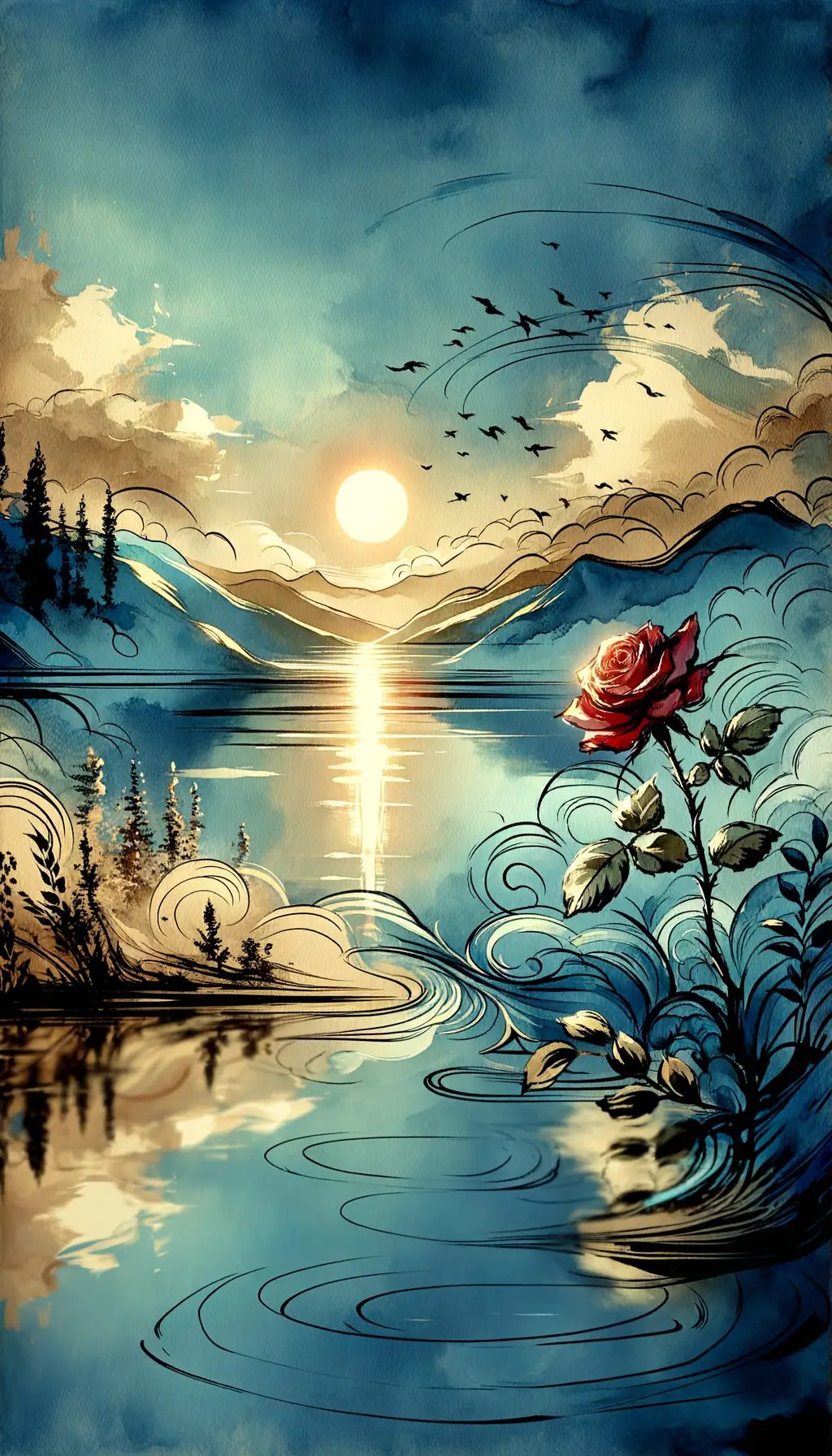 Luminous Reverie: Amidst Resilience, New Horizons Unfold