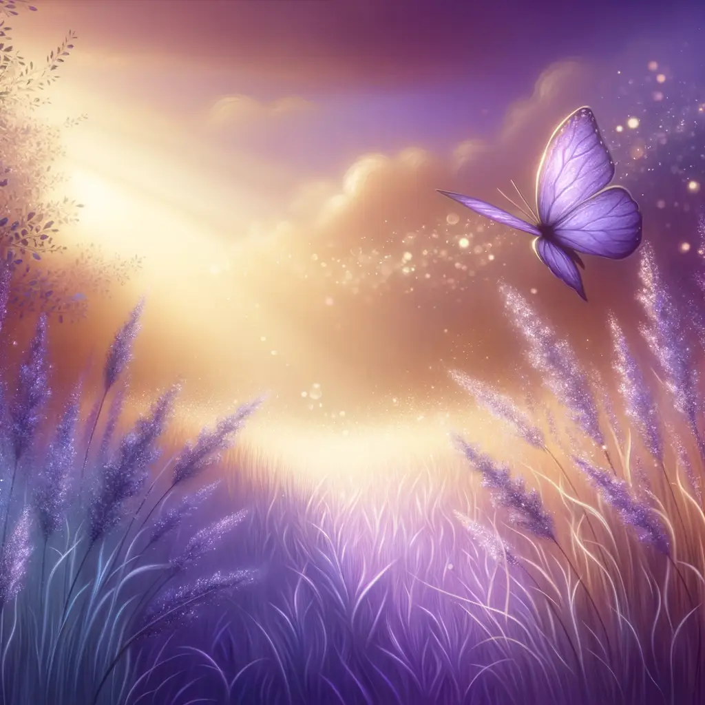 Cocoon's Whisper: Meadows of Tranquil Transformation