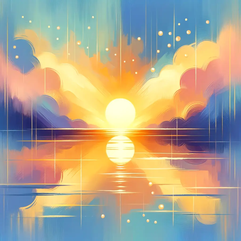 Waves of Serenity: Sunset Therapy for Anxious Souls