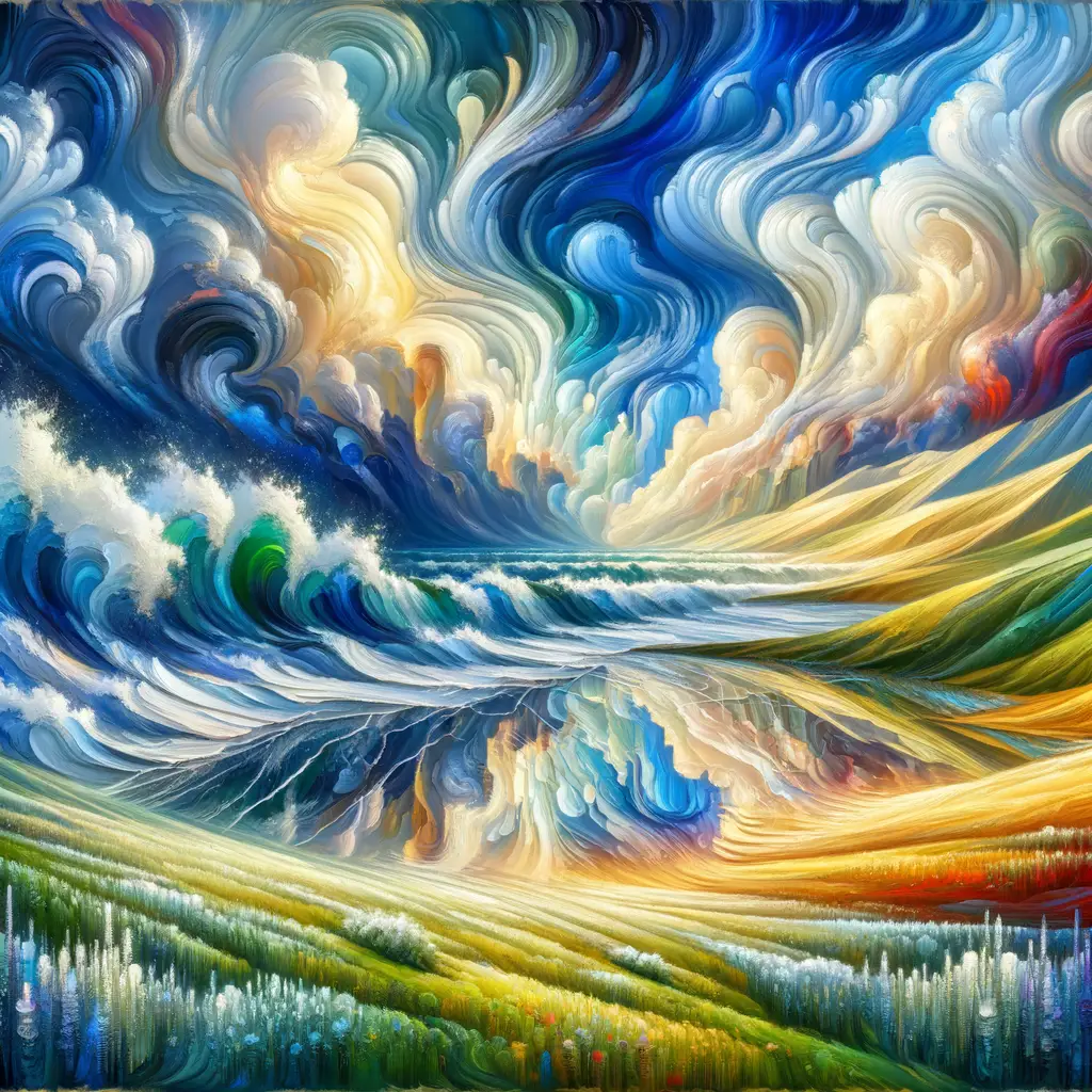 Whispers of the Soul: Echoes Amidst Sea & Meadow