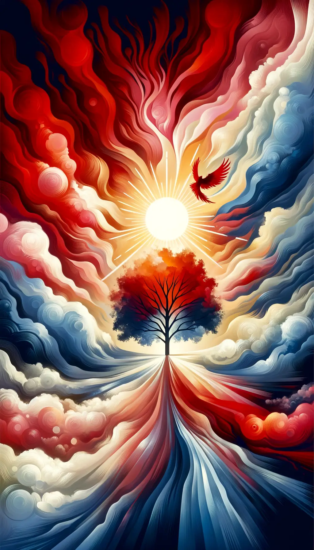 Embers Awaken: A Therapy's Rebirth Amidst Oak and Flame