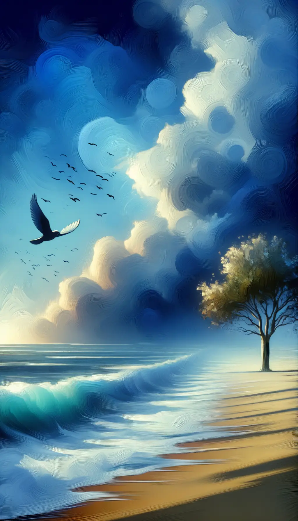 Whispers of the Oak: A Flight Towards Peace