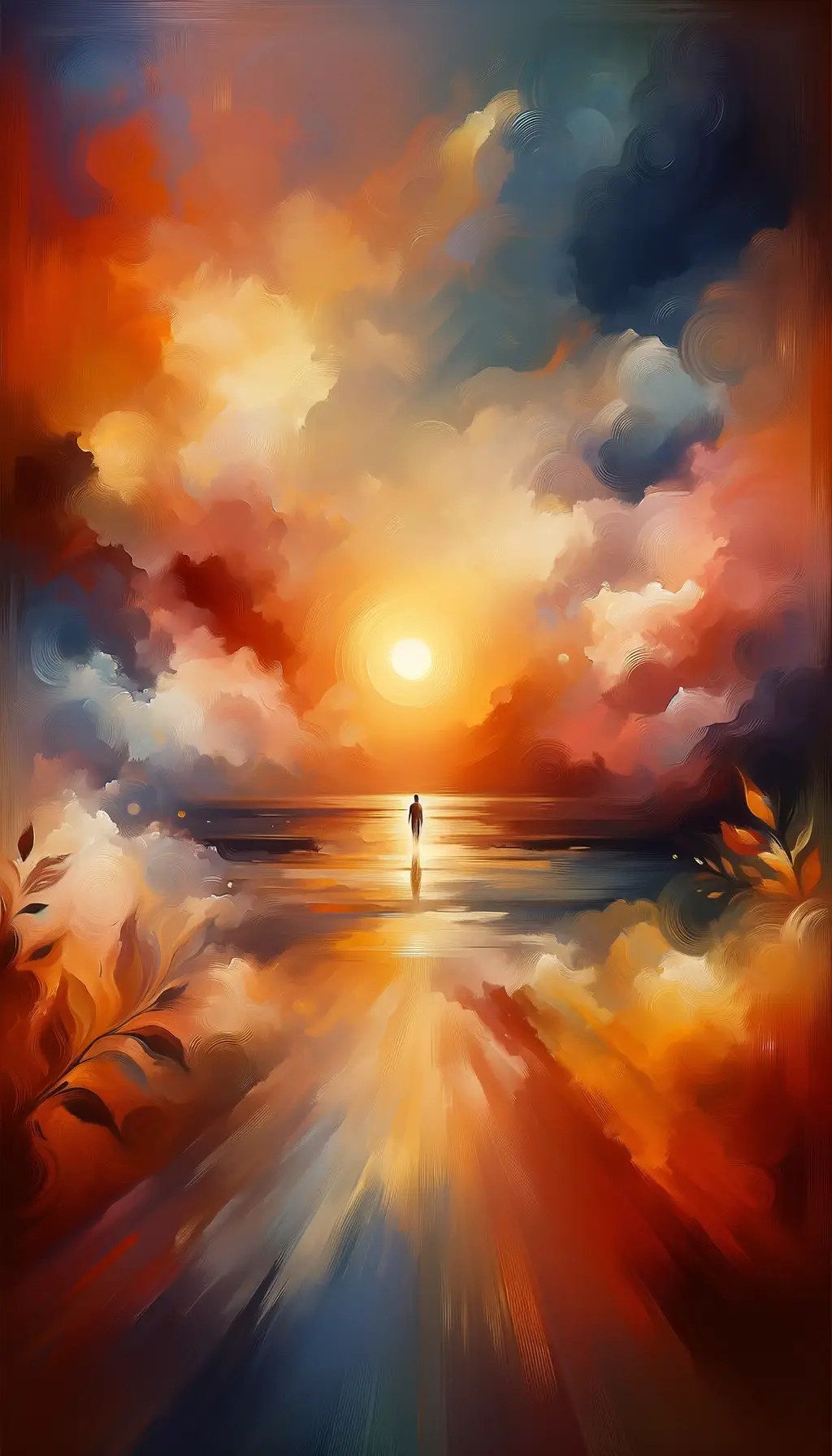 Whispers of Recovery: Dancing Light in Stillness