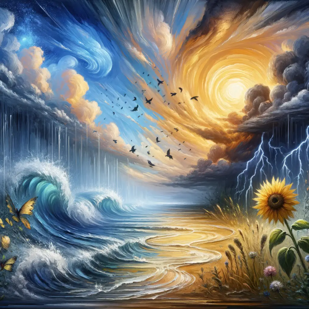 Whispers of Storm, Sunflower's Song: A Therapy Session's Journey