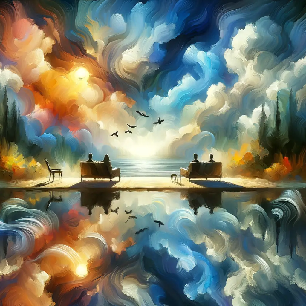 Whispers of Resilience: Hues of Healing in Brushstrokes