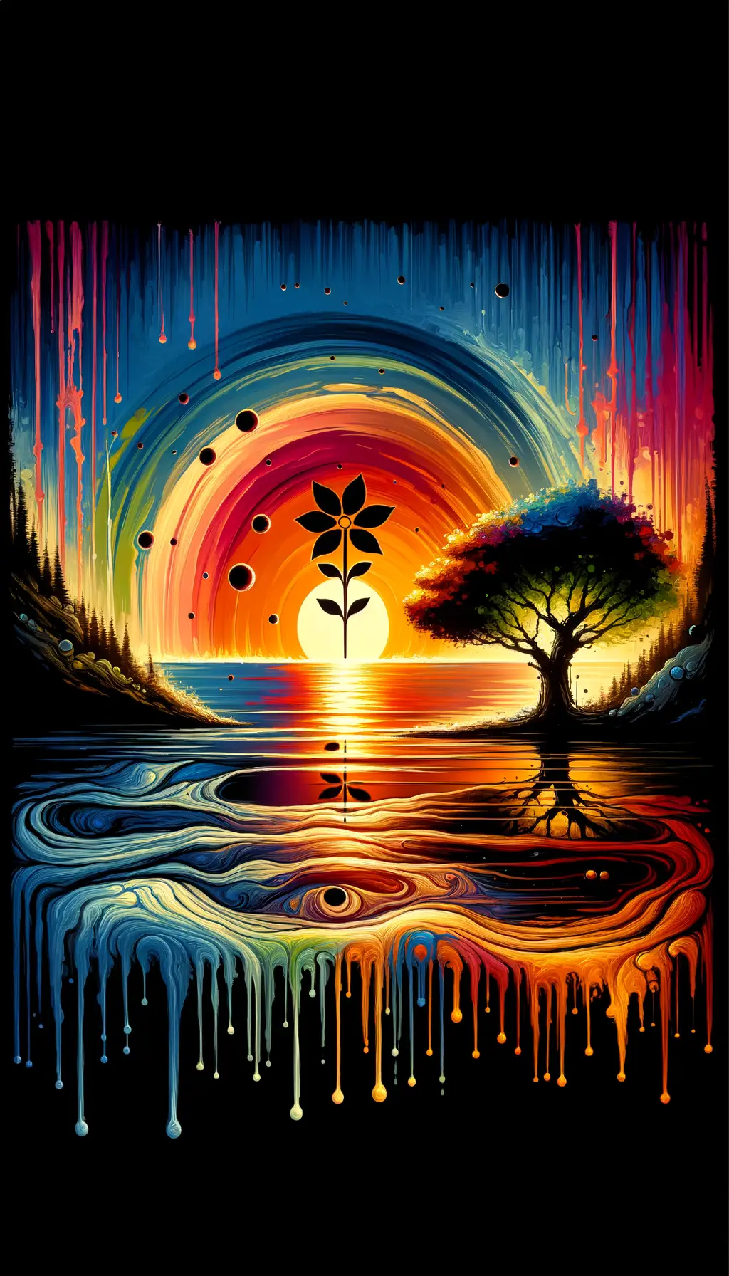 Harmony's Embrace: A Journey Through Sunset Therapy