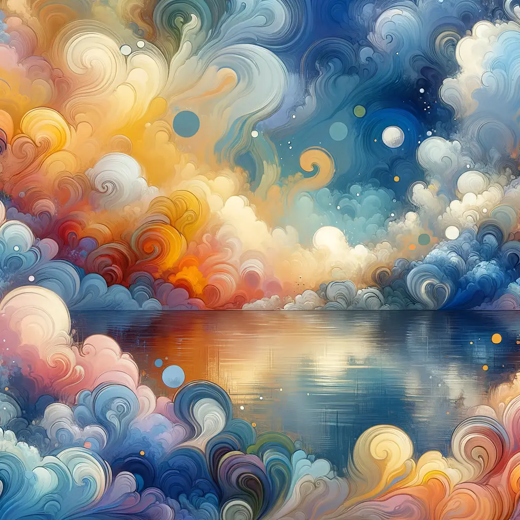 Ripples of Resilience: Ethereal Bloom in Healing Waters