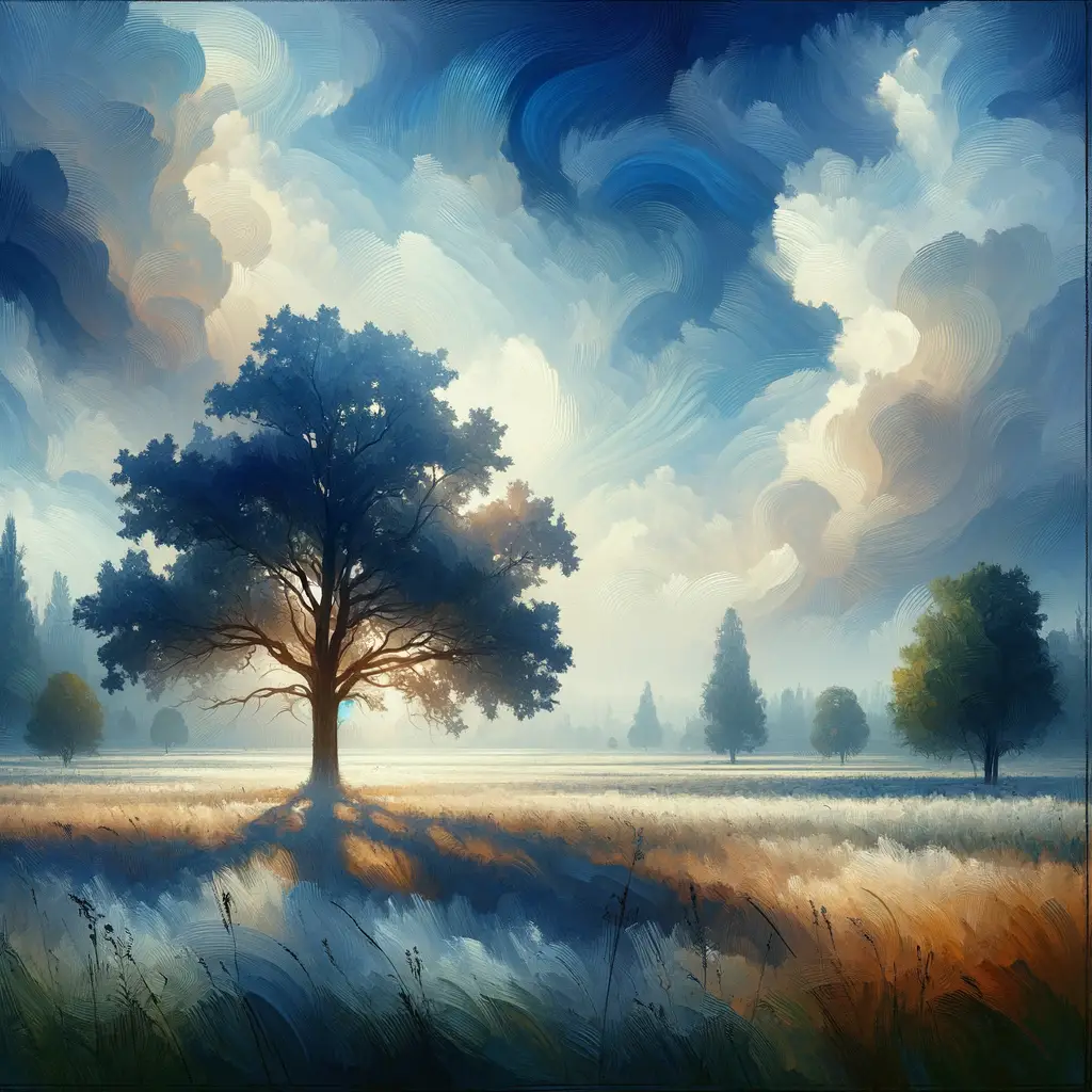 Whispers of Resilience: Solace Beneath the Storm