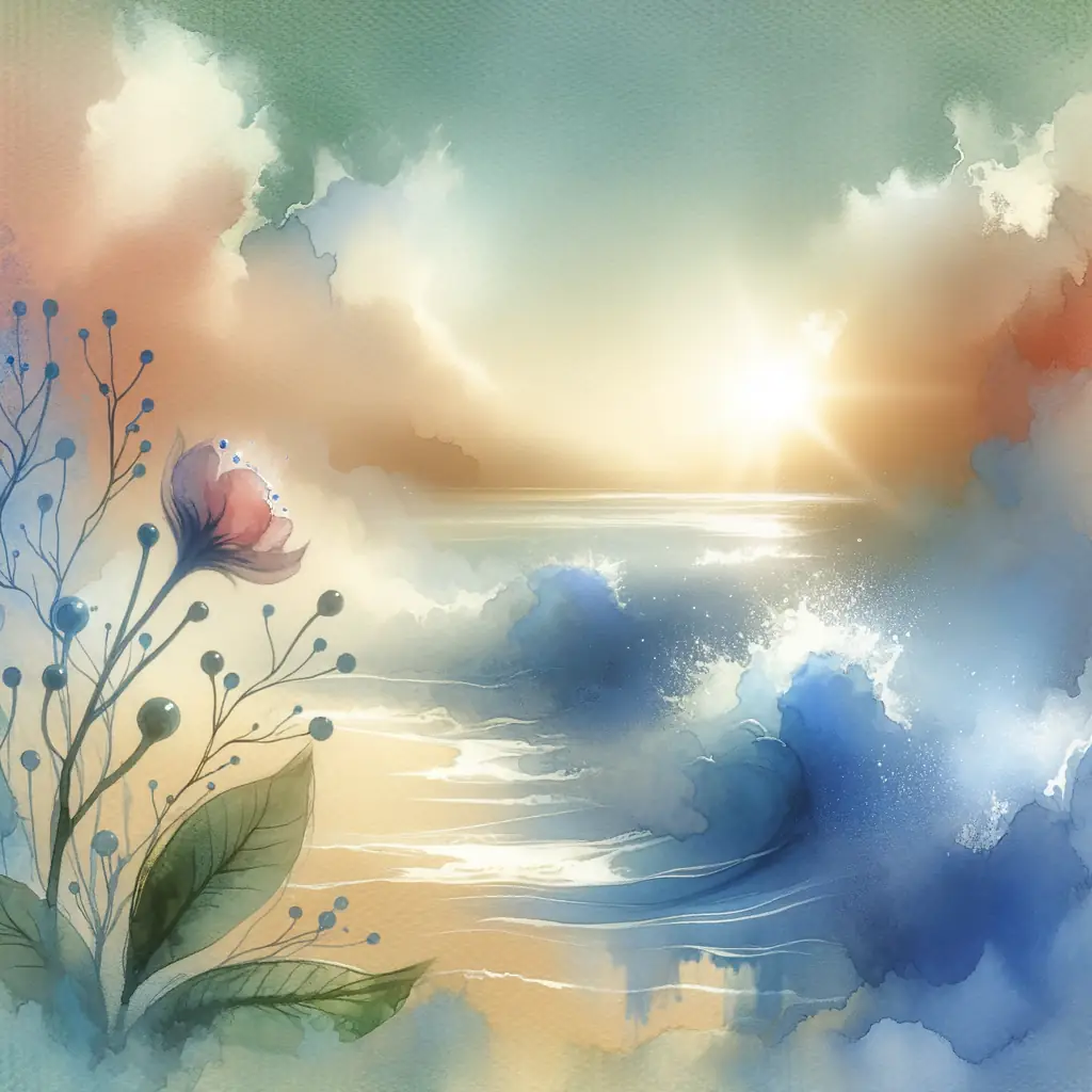 Whispers of Resilience: Blooming Amidst the Calm