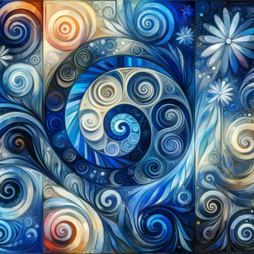 Sapphire Whispers: An Unraveling Embrace in Therapy