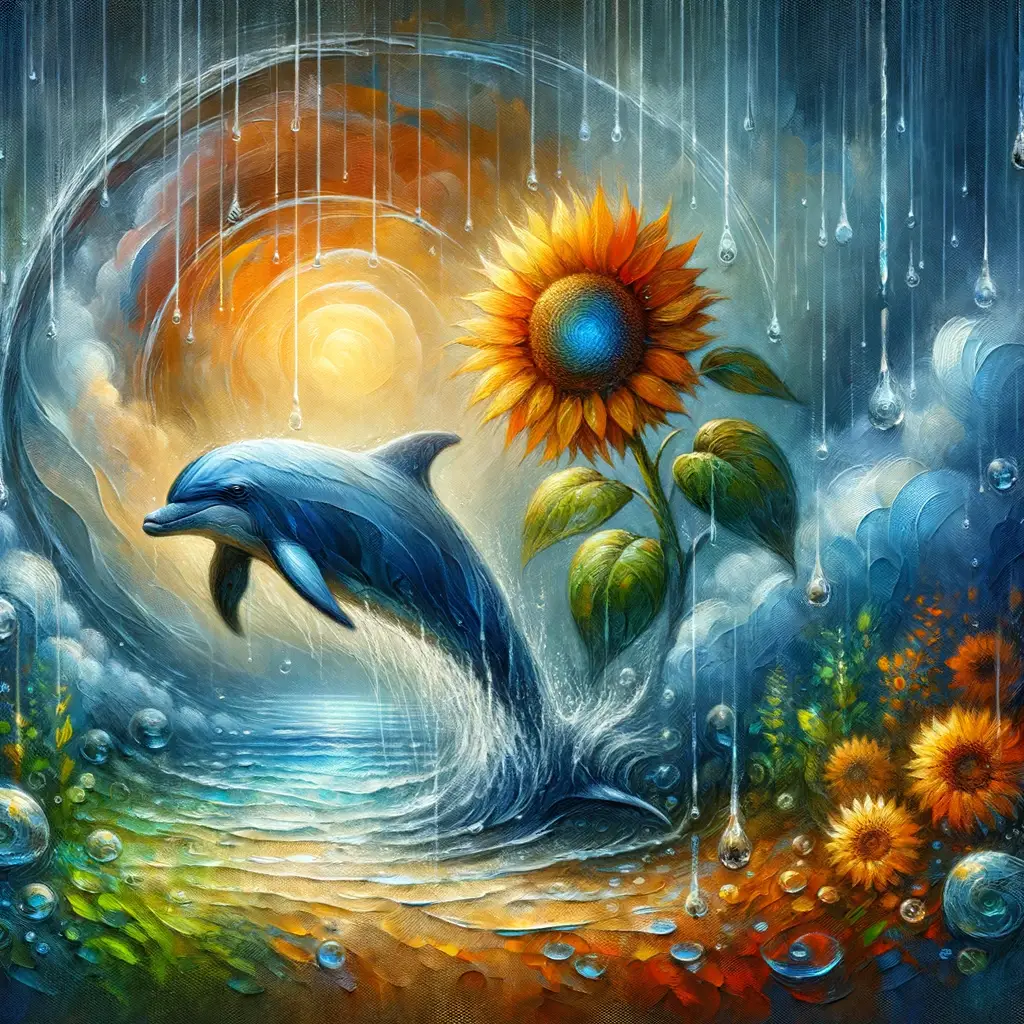 Whispers of the Sea: A Presence Blooms Within