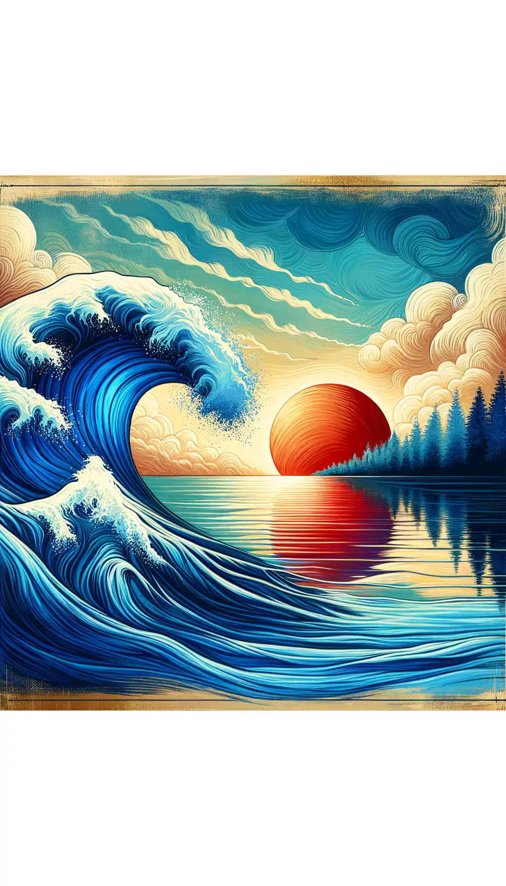 Whispers of the Tidal Mirror: Embracing Echoes of Growth