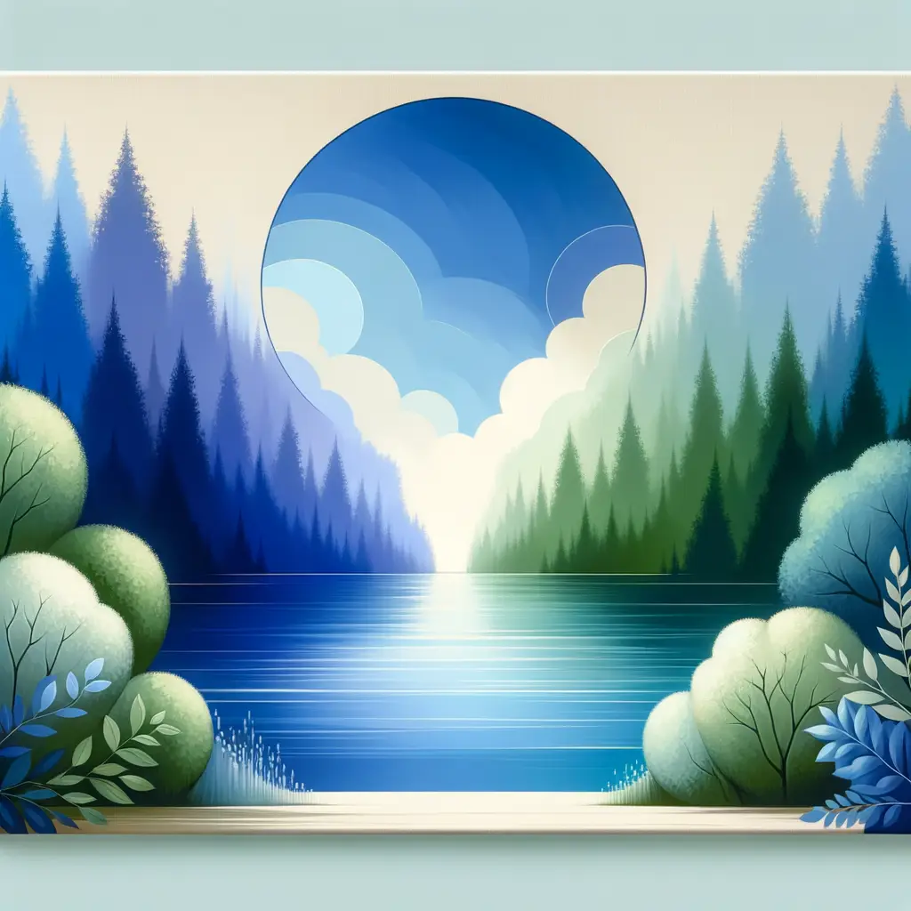 Whispers of the Azure Grove: A Therapy's Silent Symphony