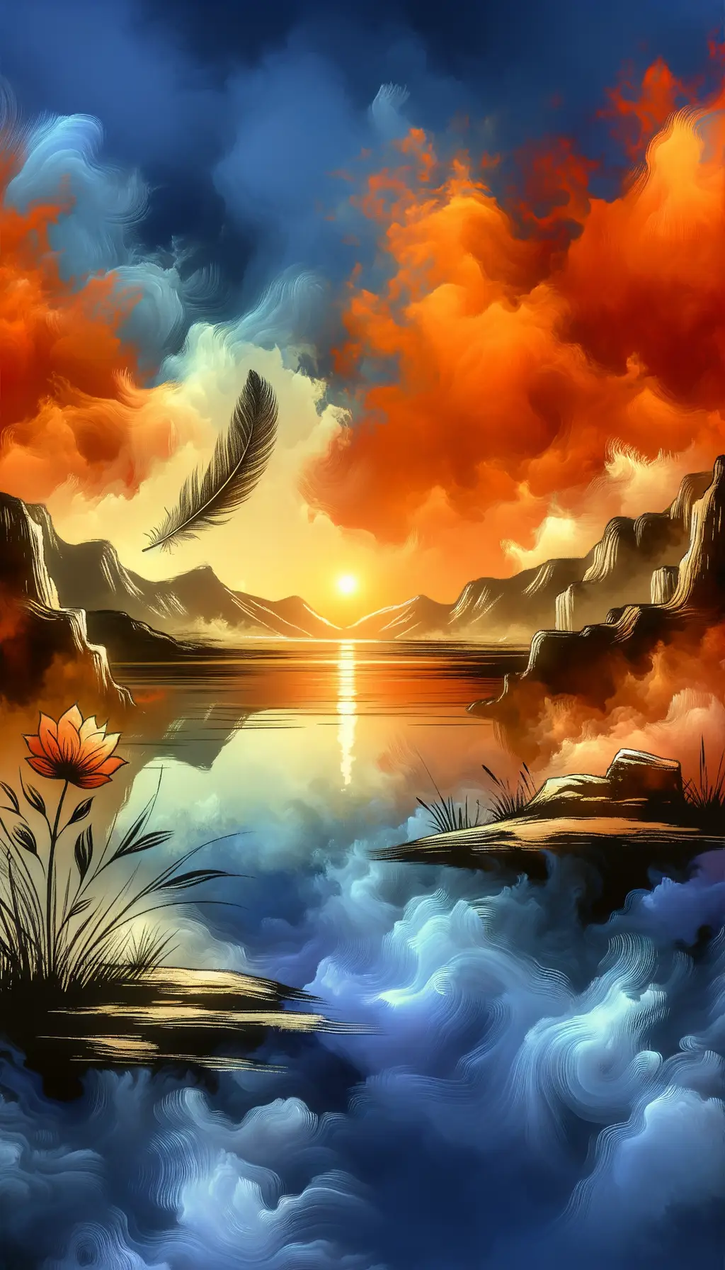 Whispers of Resilience: Sunrise Symphony of Healing