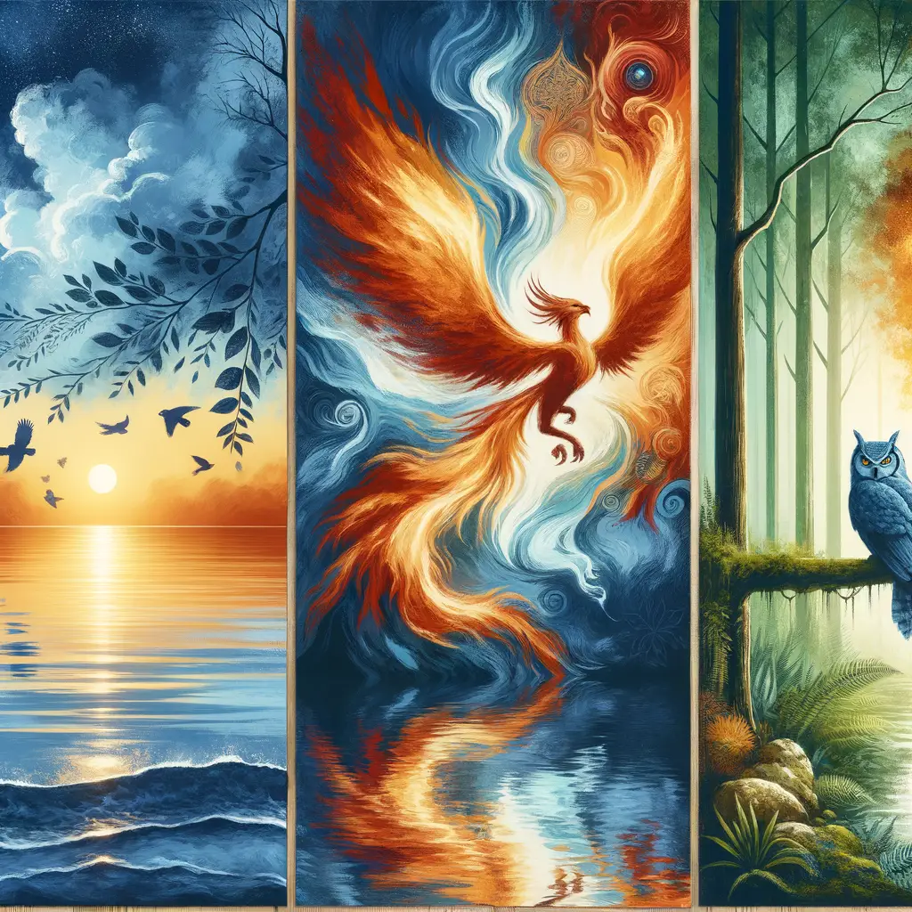 Embers of Resilience: Reflections Across the Water
