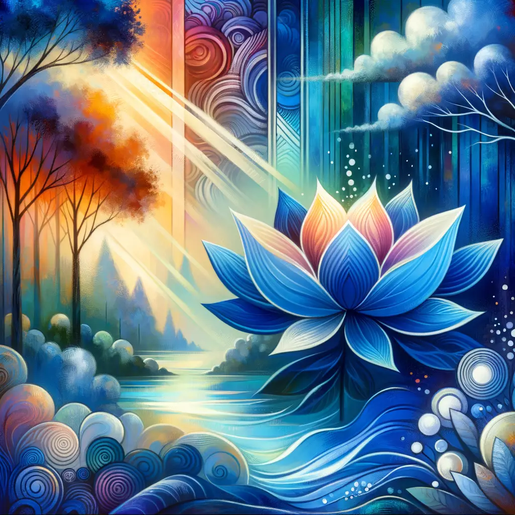 Ethereal Symphony: Harmonies of Healing in the Azure Forest