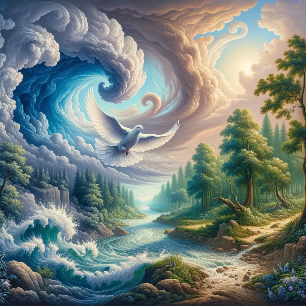 Whispers of Elysium: A Tranquil Evolution in Pastel Baroque