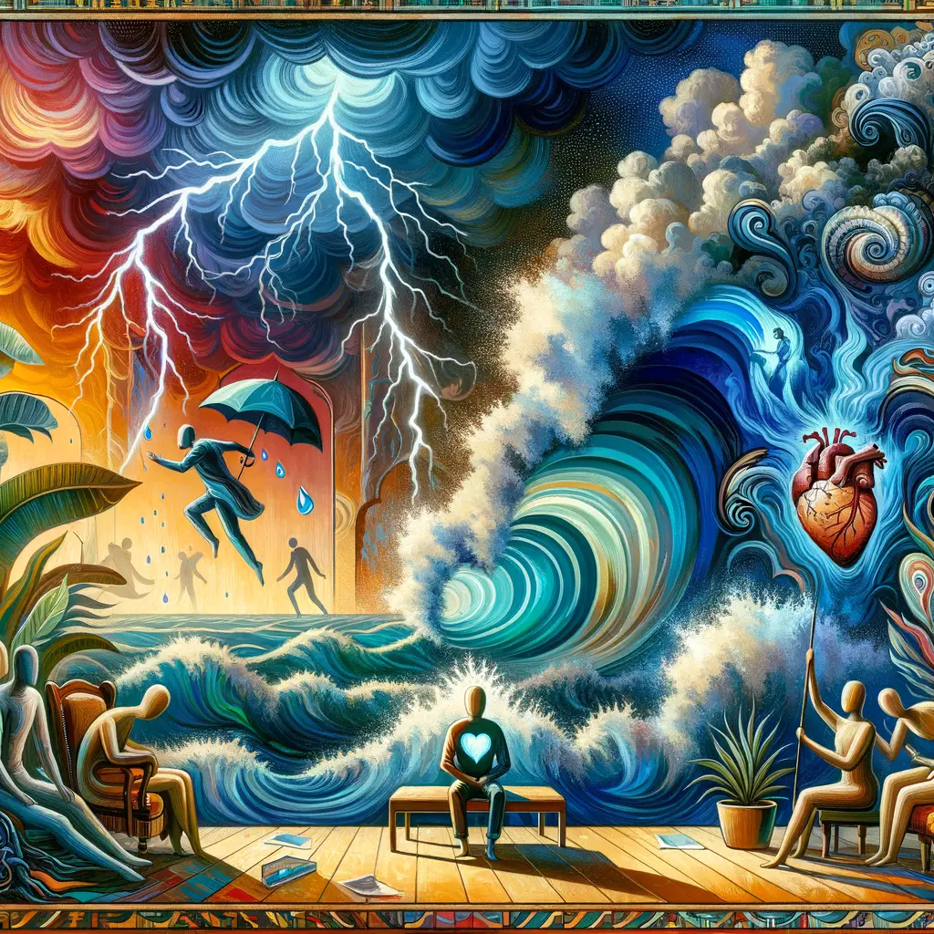 Though a storm rages on - There is hope.