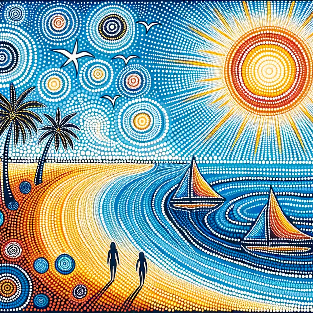Sapphire Sands: Whispered Path of Healing