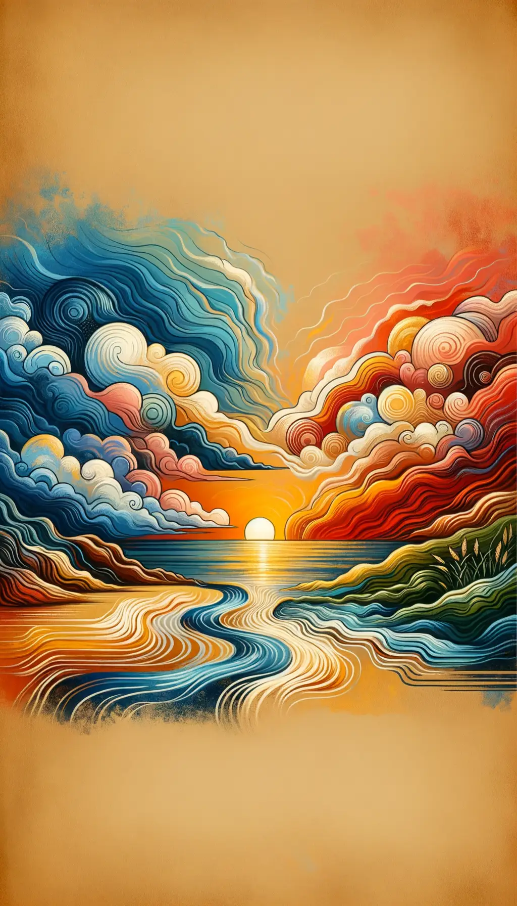 Serenity's Embrace: The River of Self-Discovery