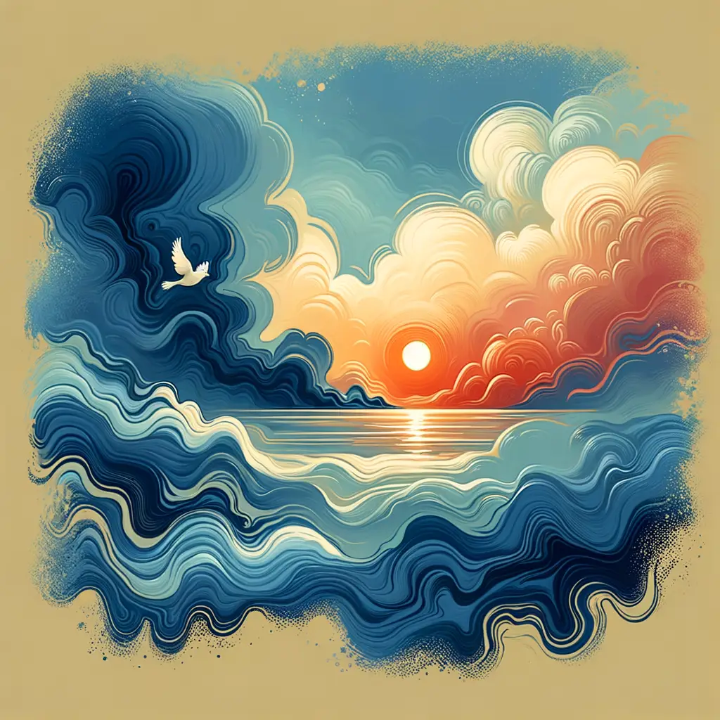 Whispers of Tranquility: A Therapy Session's Visual Symphony