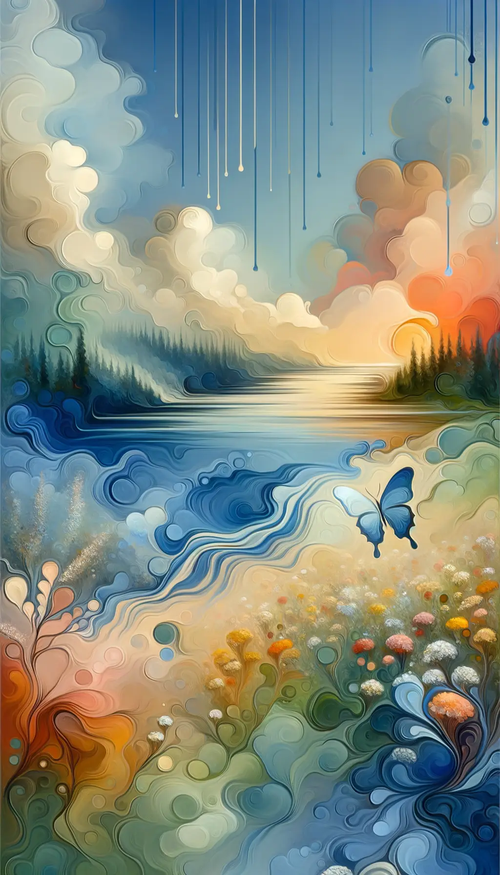 Whispers of Transformation: A Serene Journey Through the Soul