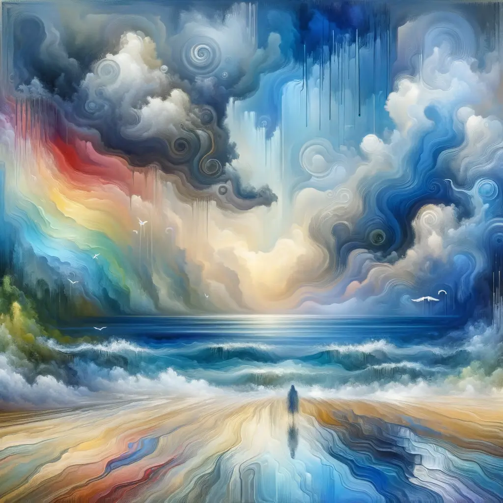 Ebb of Solace: Within the Moodscape of a Healing Storm