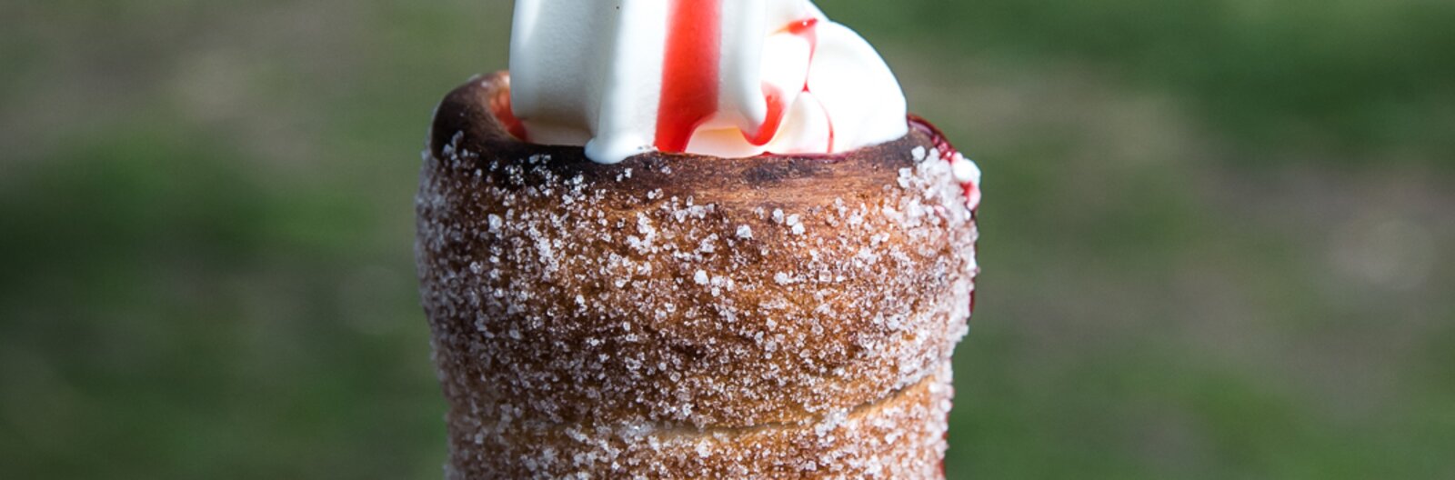 New Craze in BP: chimney-cake ice-cream cones