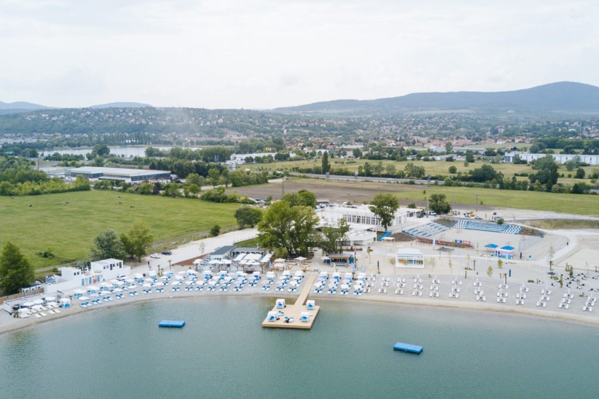 lupa beach budakalász térkép