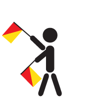 Semaphore Flags - I - India