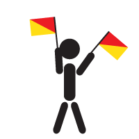 Semaphore Flags - Communication at Sea