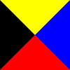 Signal Flags - Z - Zulu