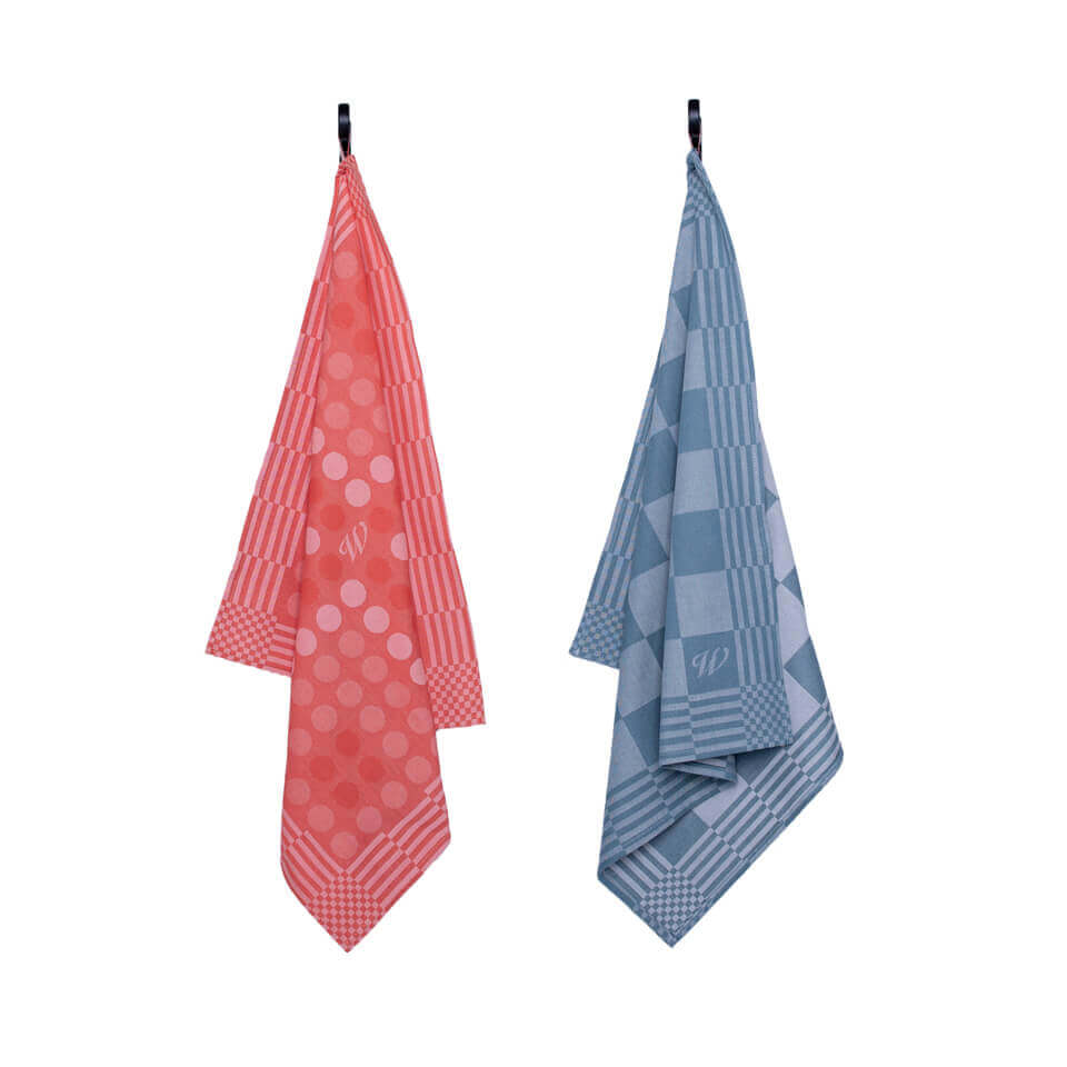 Weltevree-tea-towel-rood-blauw