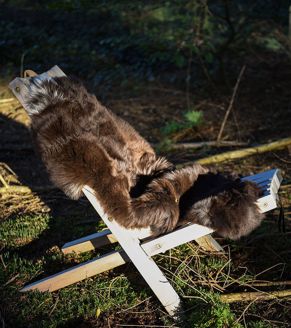 Weltevree-sheepscoat-fieldchair-bruin